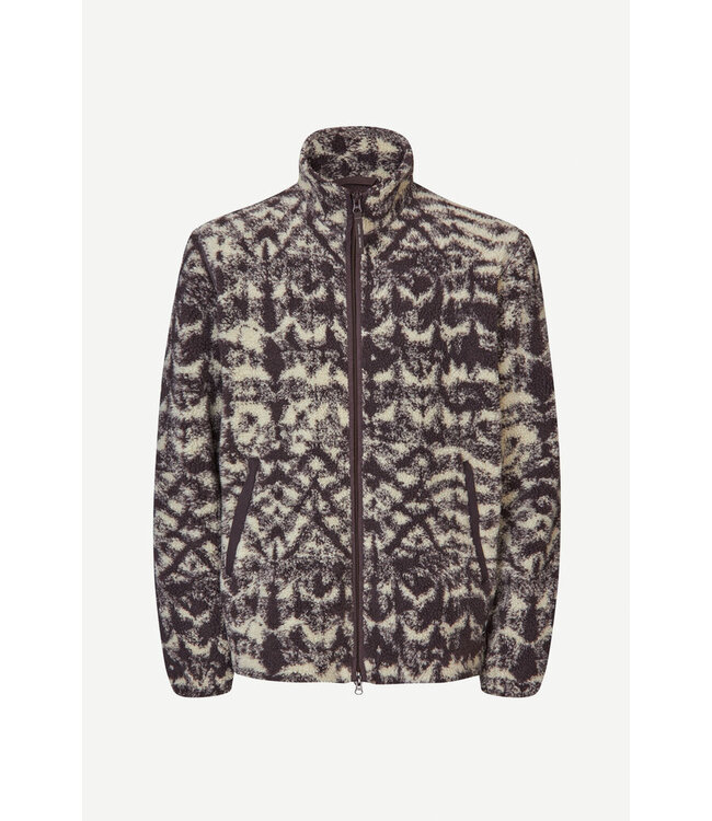 Samsoe Samsoe SAMSOE SAMSOE Rune Fleece AOP Zip