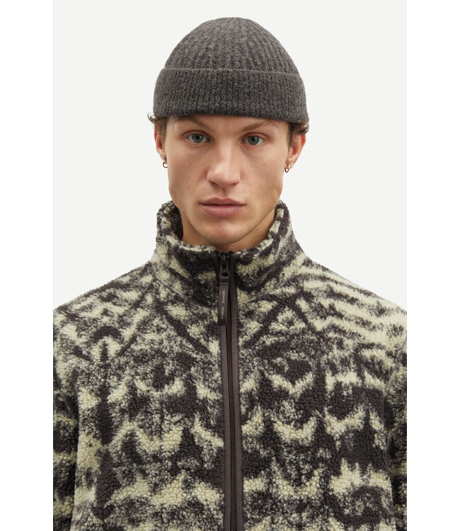 Samsoe Samsoe SAMSOE SAMSOE Rune Fleece AOP Zip