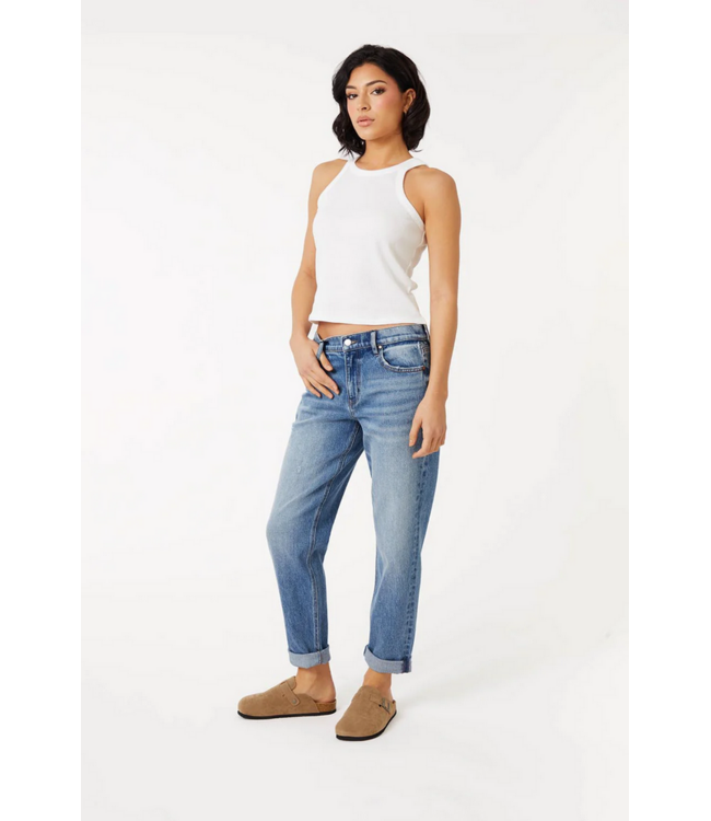 Ladies Level 99 Level 99 Sienna Slouchy Tomboy Jean