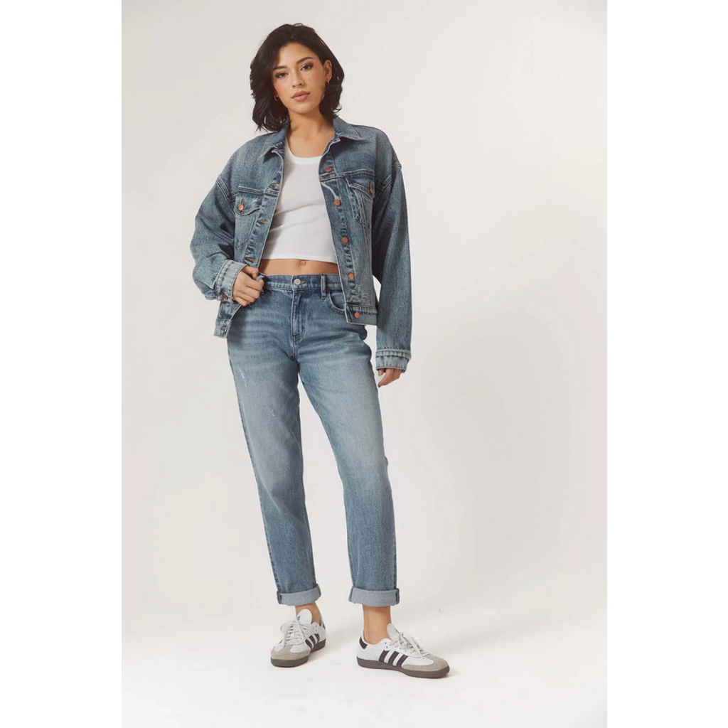 Ladies Level 99 Level 99 Sienna Slouchy Tomboy Jean