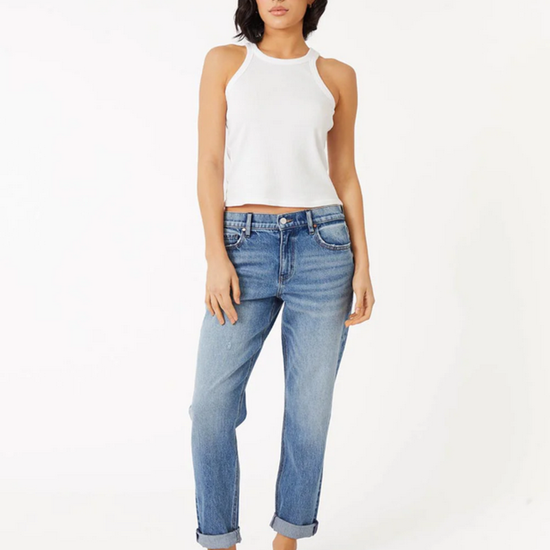 Ladies Level 99 Level 99 Sienna Slouchy Tomboy Jean