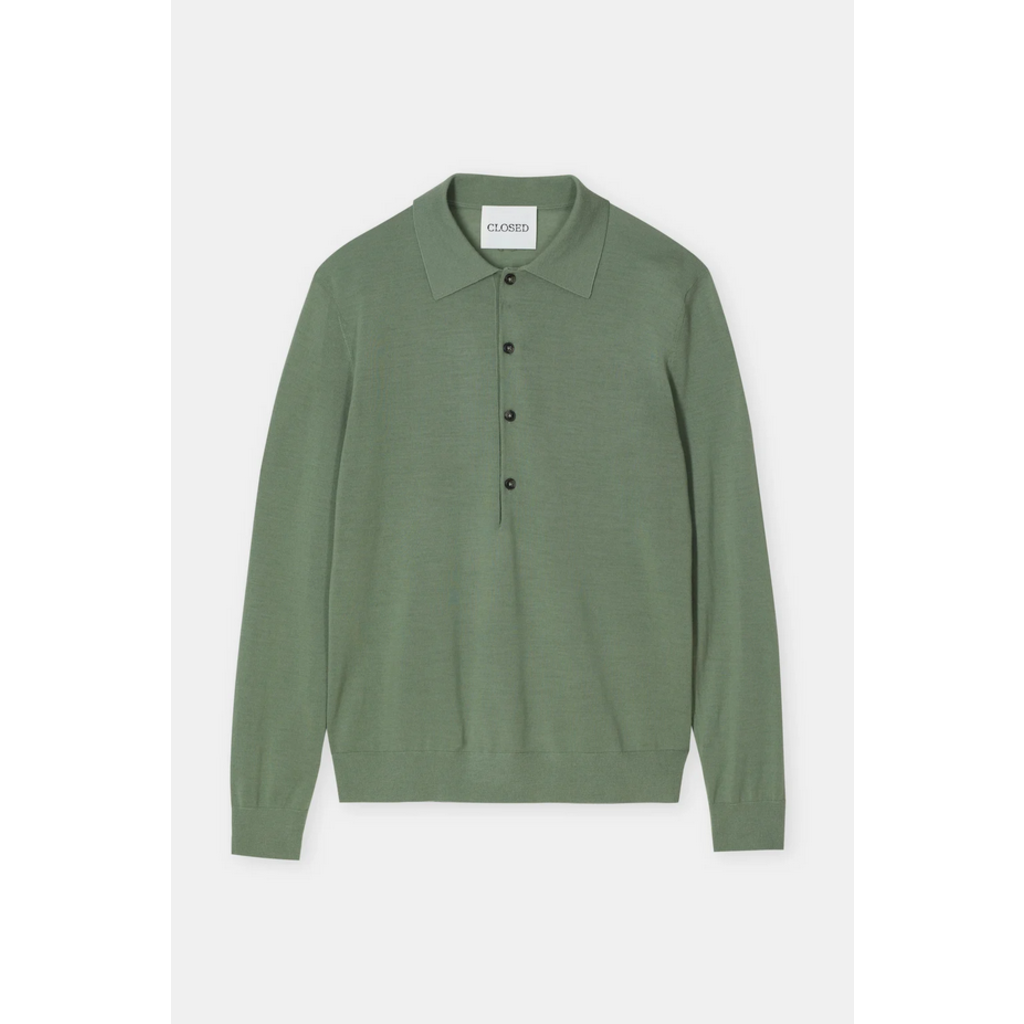 Closed CLOSED Organic Wool Polo Jumper