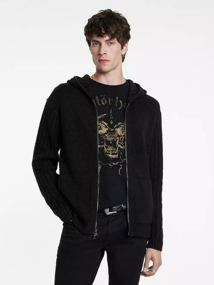 John Varvatos Catherine Cashmere Zip Hoodie Franklin Road Apparel Company