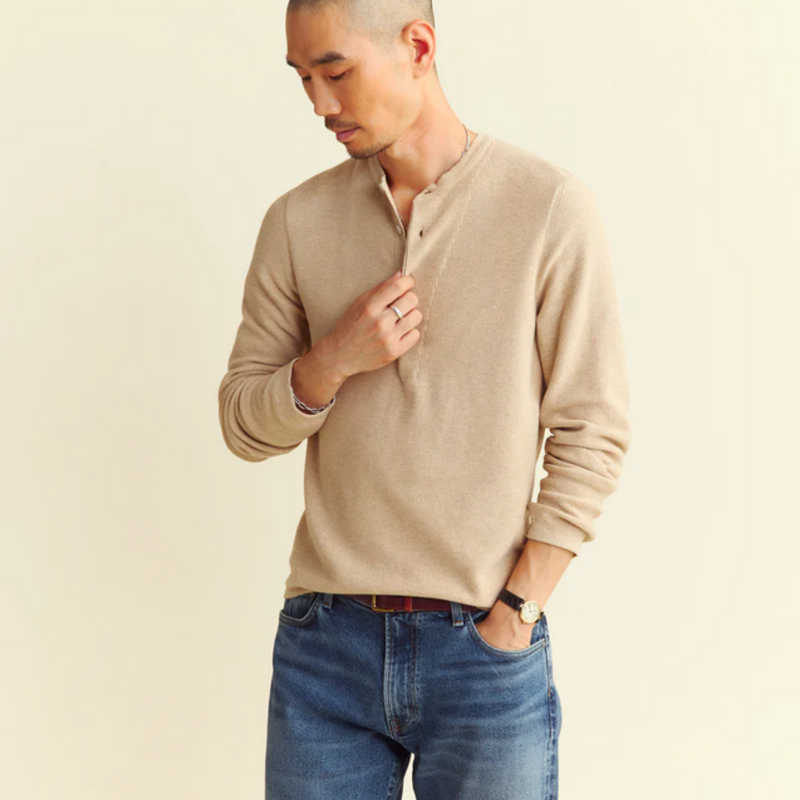 Billy Reid Billy Reid Louis Pique Sweater
