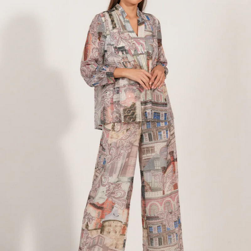 Ladies Ranna Gill Ranna Gill Milan Wide Leg Pant