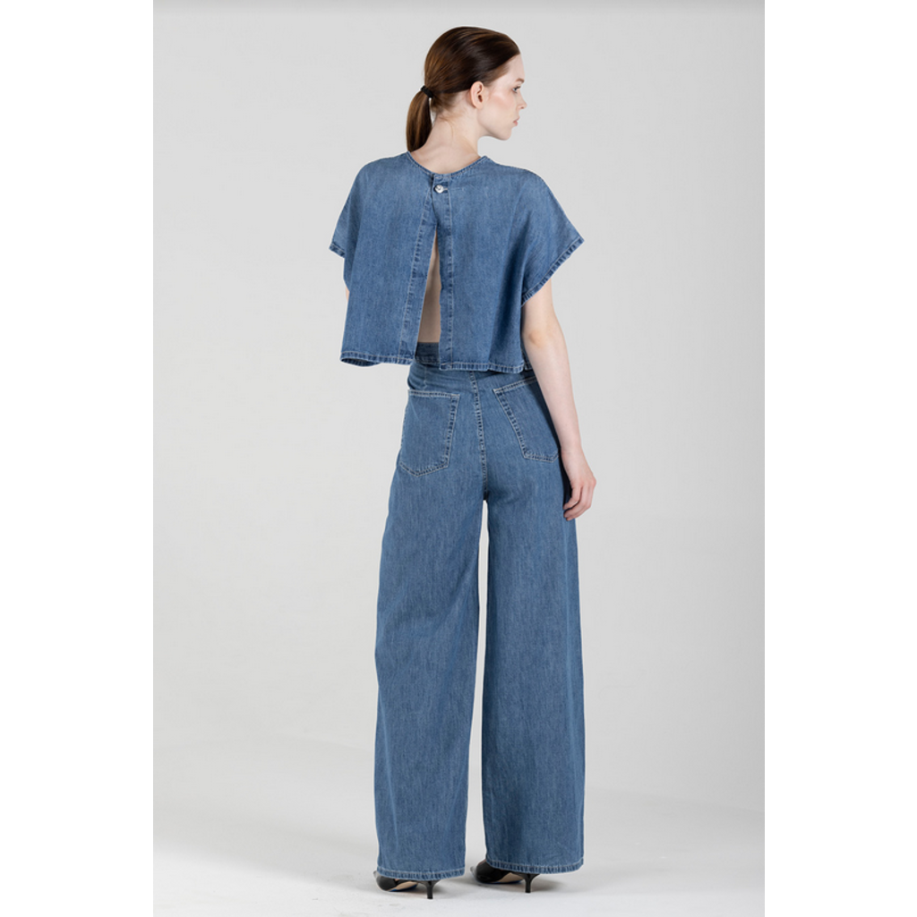Ladies Etica ETICA Aire Denim T Shirt