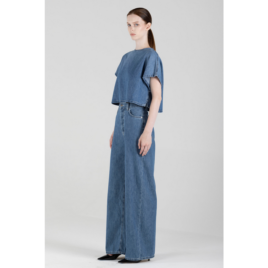 Ladies Etica ETICA Aire Denim T Shirt