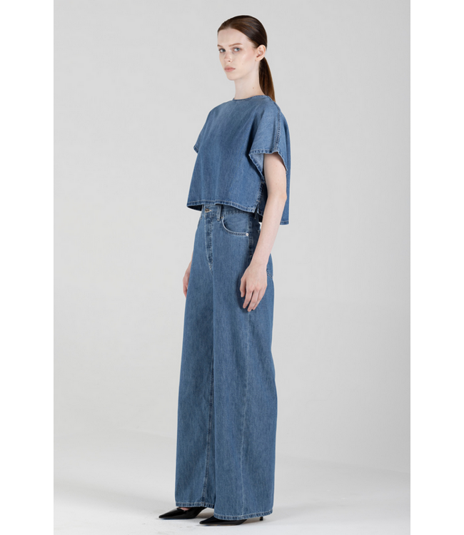 Ladies Etica ETICA Aire Denim T Shirt