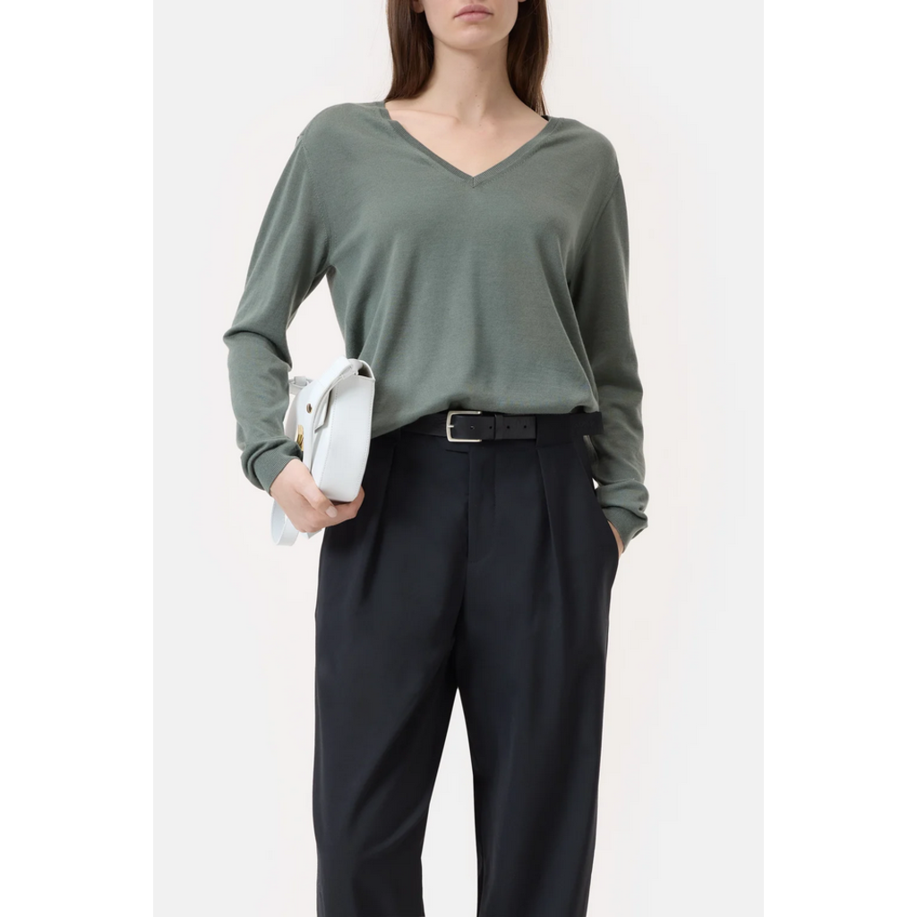 CLOSED V Neck LS Sweater