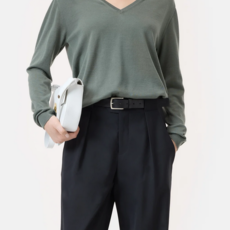 CLOSED V Neck LS Sweater
