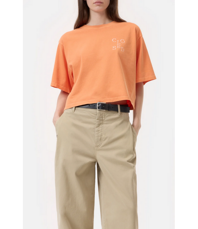 CLOSED Organic Cropped Tee