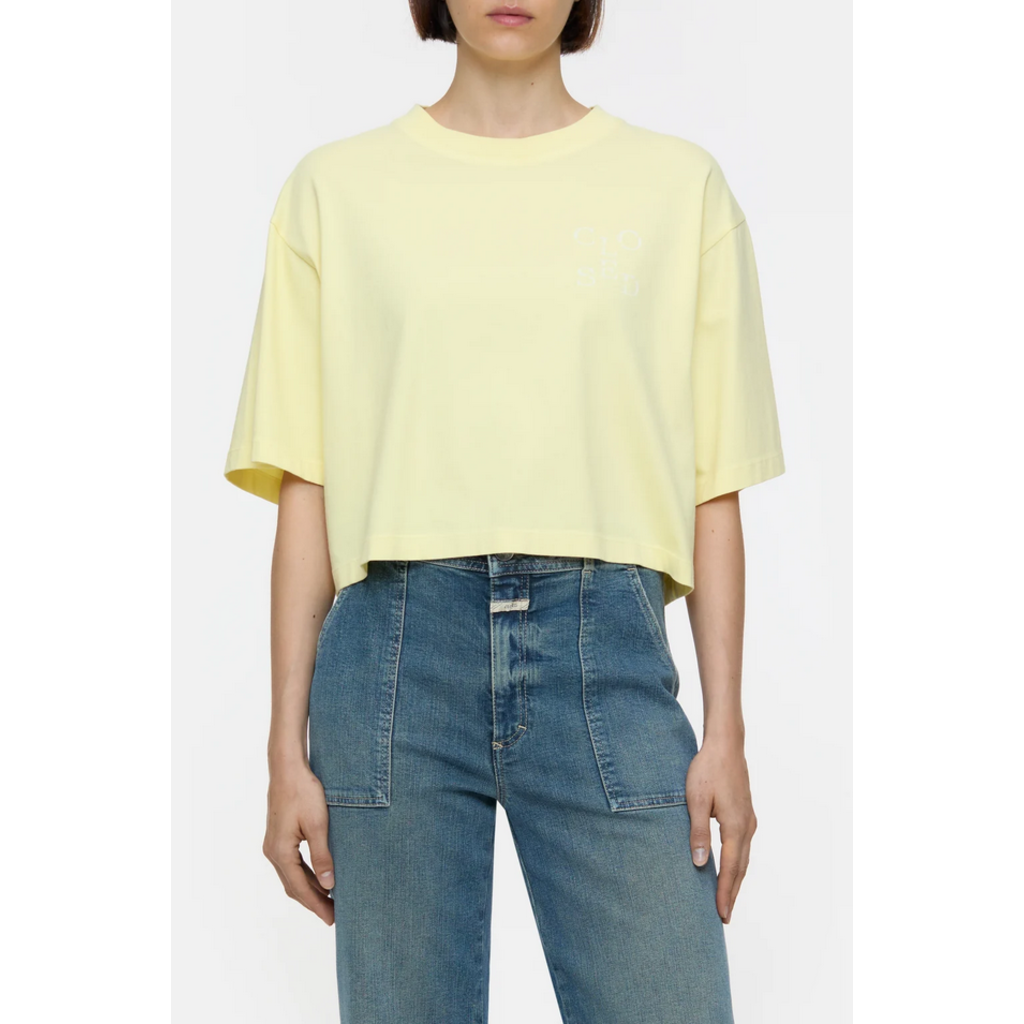 CLOSED Organic Cropped Tee