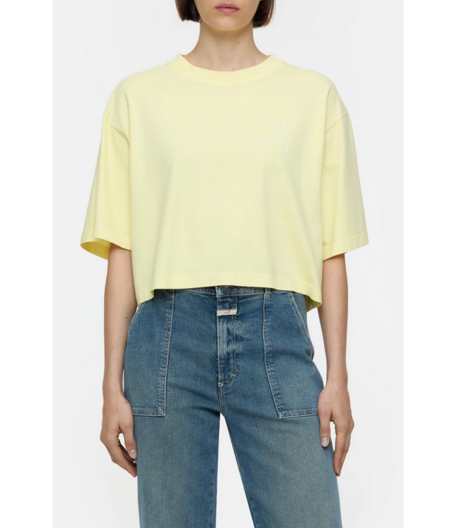CLOSED Organic Cropped Tee