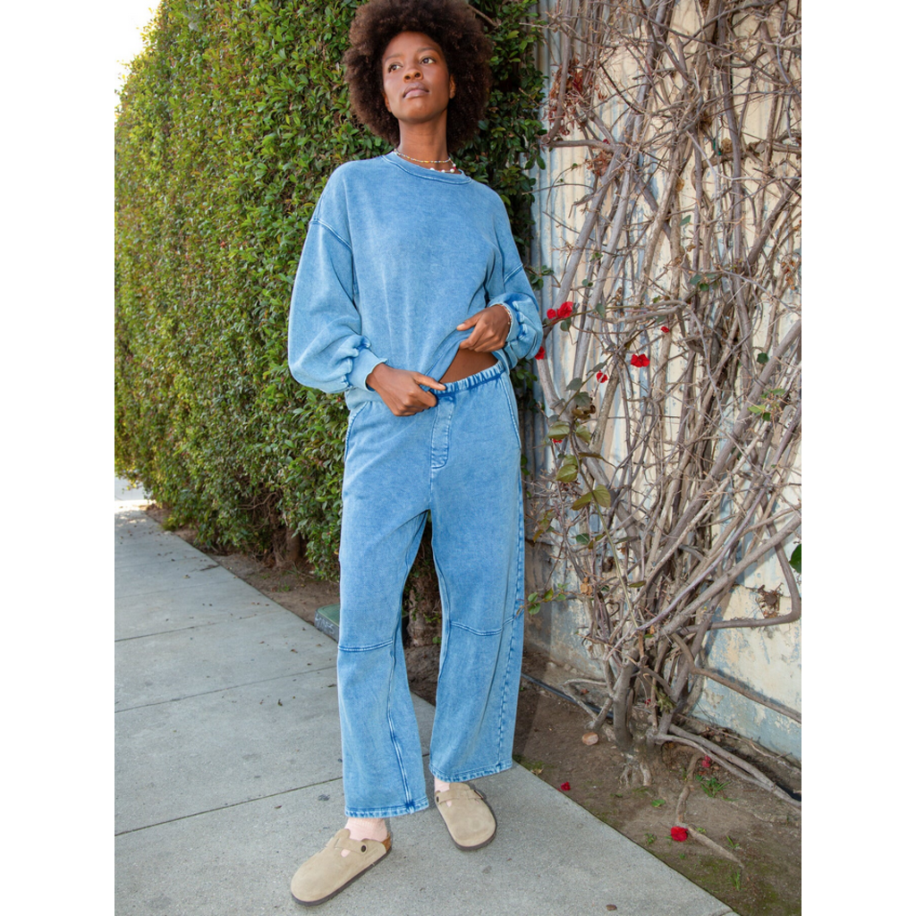 Ladies Electric & Rose Electri & Rose Barrel Sweatpant