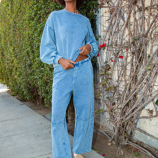 Ladies Electric & Rose Electri & Rose Barrel Sweatpant