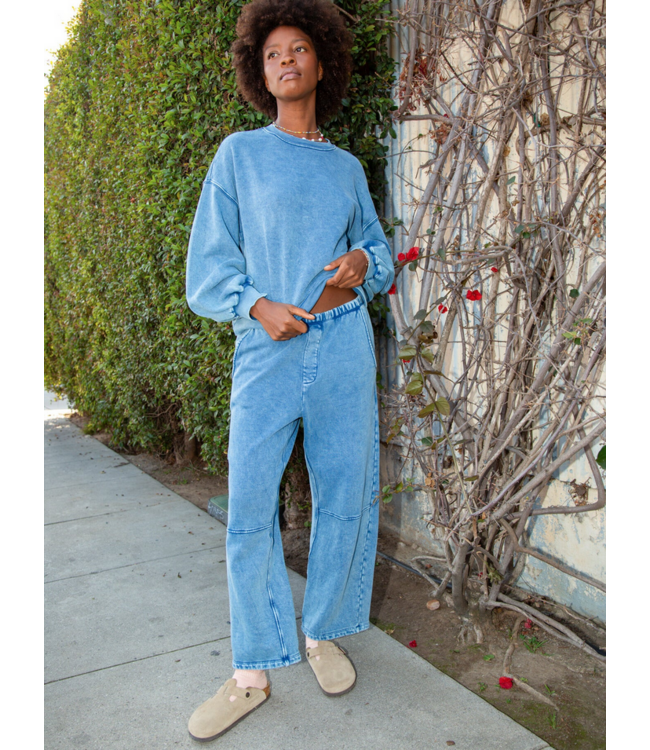 Ladies Electric & Rose Electri & Rose Barrel Sweatpant