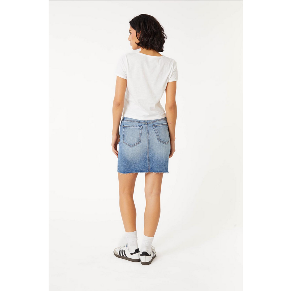 Ladies Level 99 Level 99 Miley Denim Mini Skirt