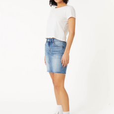 Ladies Level 99 Level 99 Miley Denim Mini Skirt