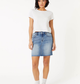 Ladies Level 99 Level 99 Miley Denim Mini Skirt