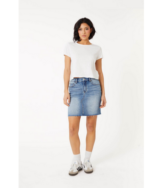 Ladies Level 99 Level 99 Miley Denim Mini Skirt