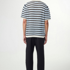 No Nationality NNO7 Henry Knit Open Collar Shirt