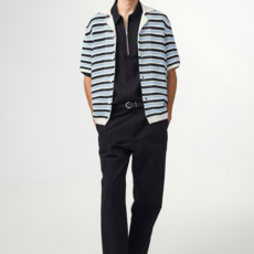 No Nationality NNO7 Henry Knit Open Collar Shirt
