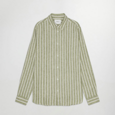 No Nationality NNO7 Enzo LS Linen Shirt