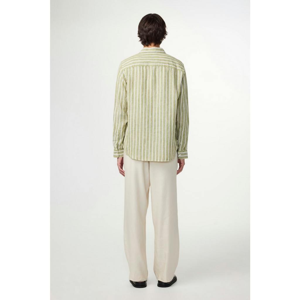 No Nationality NNO7 Enzo LS Linen Shirt