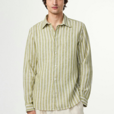 No Nationality NNO7 Enzo LS Linen Shirt