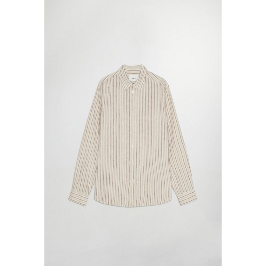 No Nationality NNO7 Enzo LS Linen Shirt