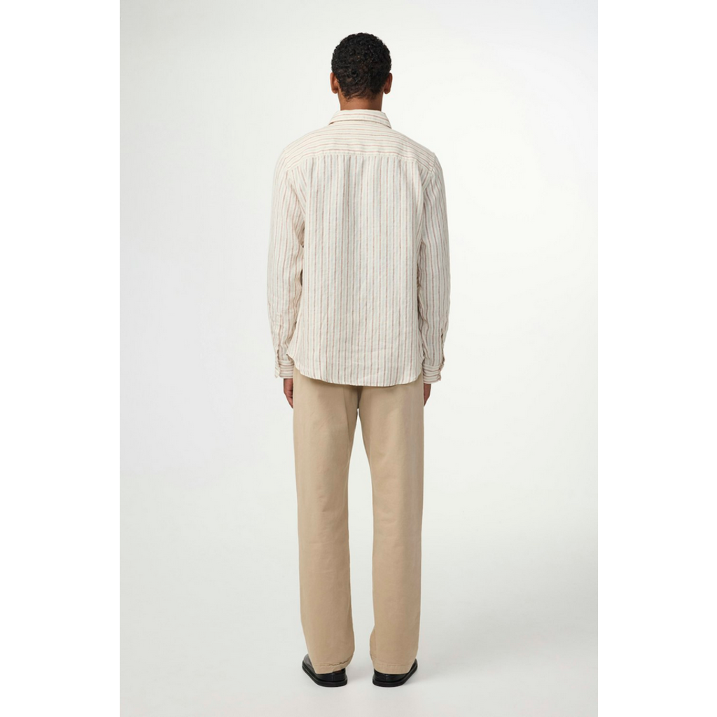 No Nationality NNO7 Enzo LS Linen Shirt