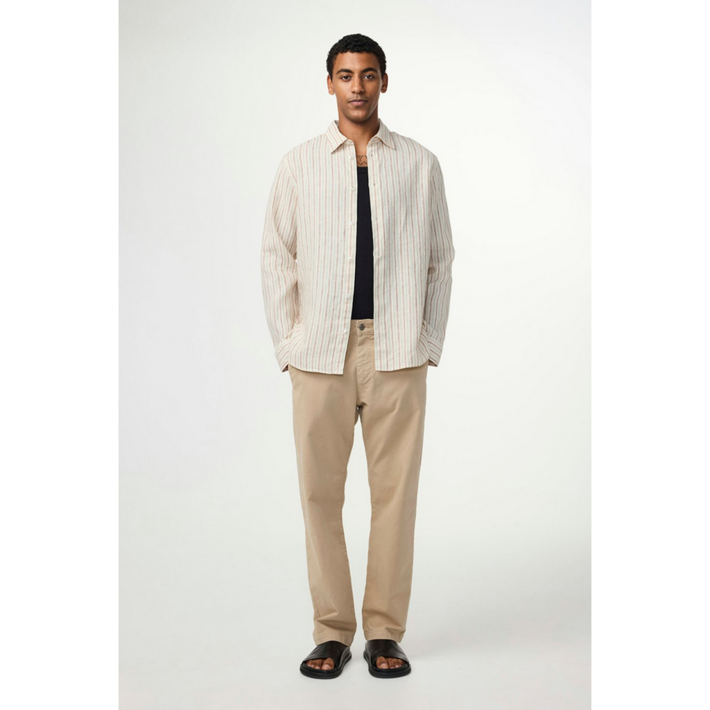 No Nationality NNO7 Enzo LS Linen Shirt