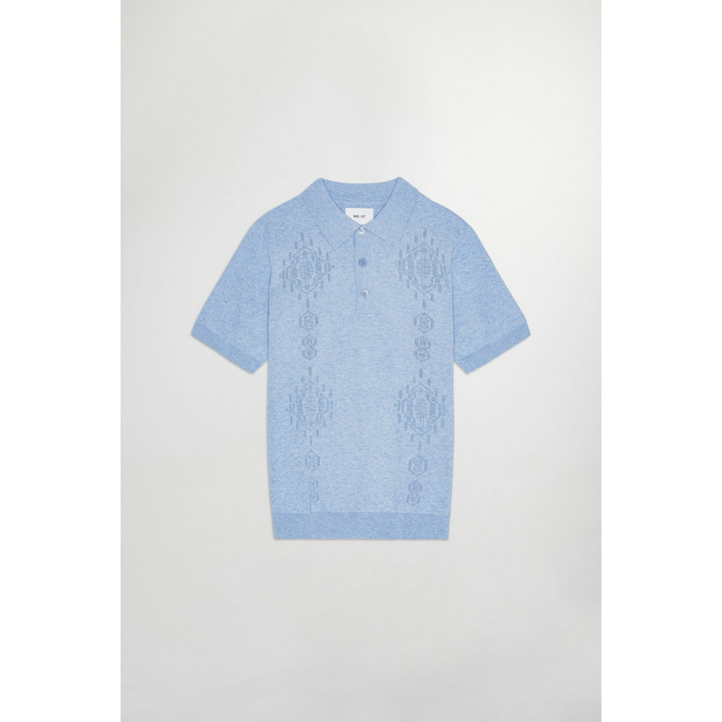 No Nationality NNO7 6686 Organic SS Polo