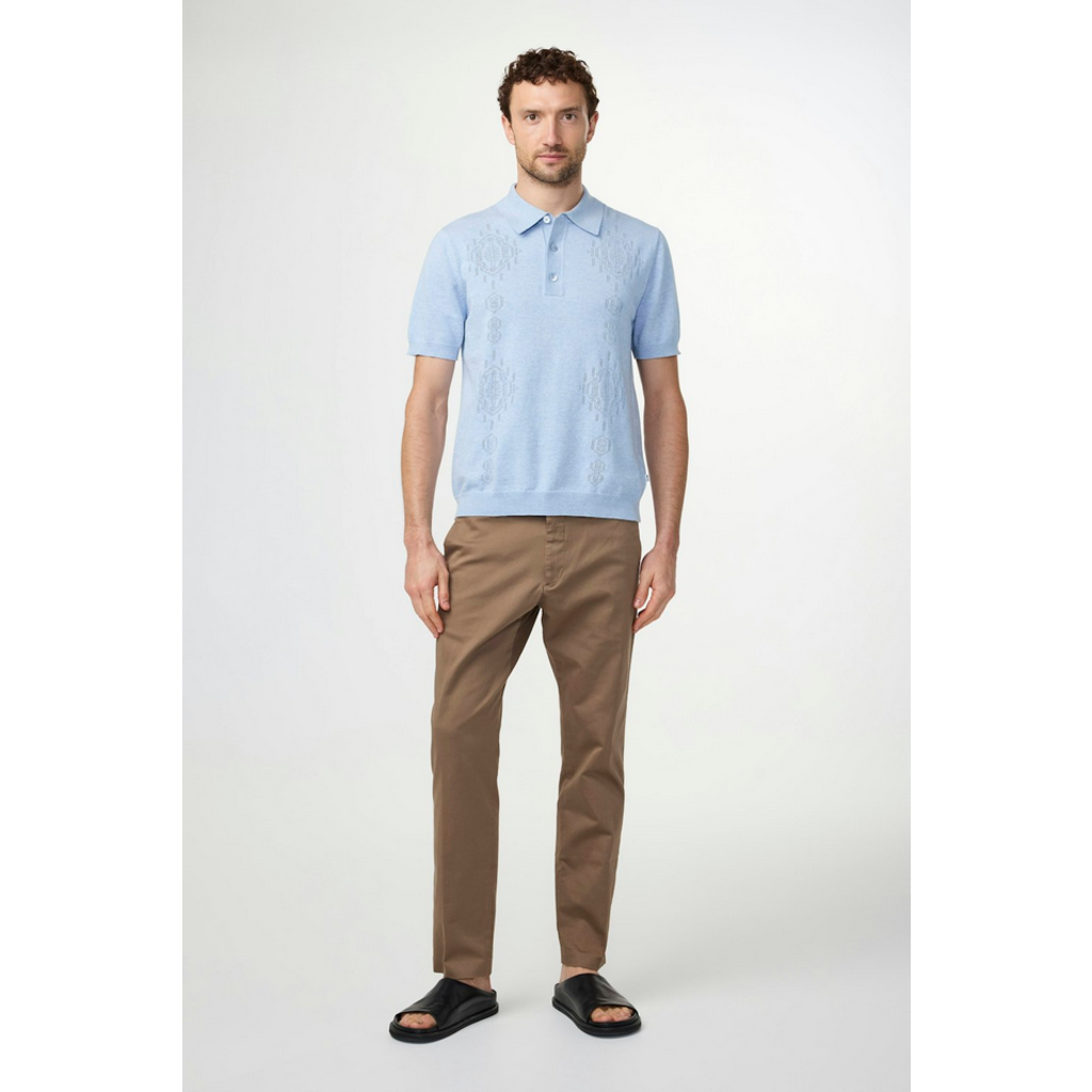 No Nationality NNO7 6686 Organic SS Polo