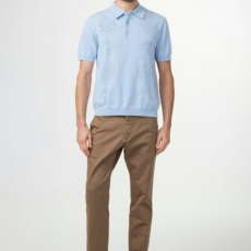 No Nationality NNO7 6686 Organic SS Polo