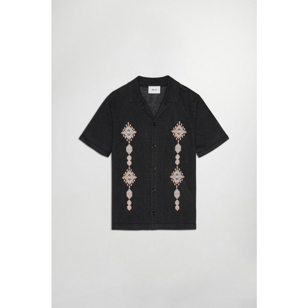 No Nationality NNO7 Henry Linen Shirt