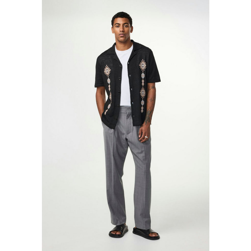 No Nationality NNO7 Henry Linen Shirt