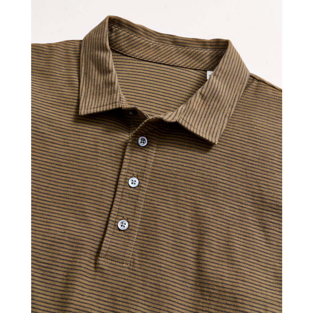 Billy Reid Billy Reid Striped SS Polo