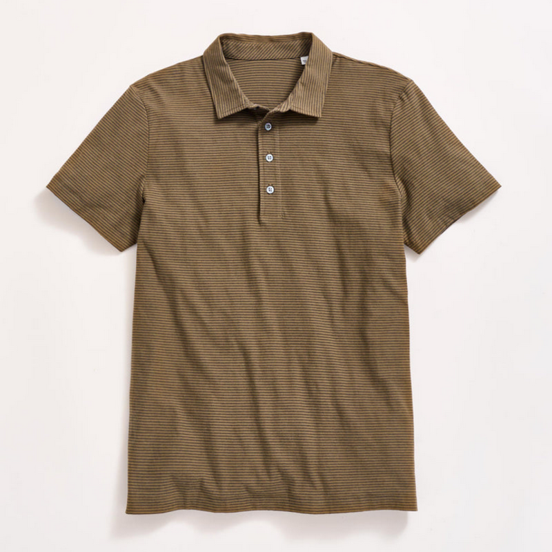 Billy Reid Billy Reid Striped SS Polo