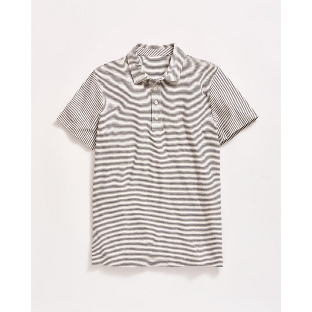 Billy Reid Billy Reid Striped SS Polo