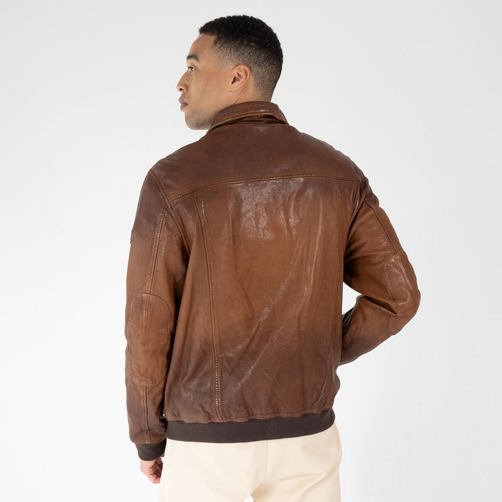 Mauritius MAURITIUS Dawson Leather Bomber