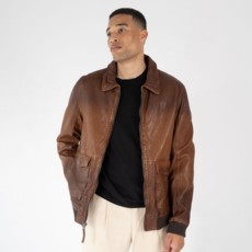 Mauritius MAURITIUS Dawson Leather Bomber