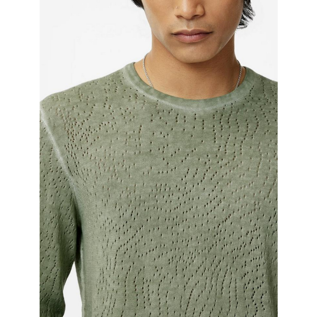 John Varvatos John Varvatos Camden Organic Mesh Crew