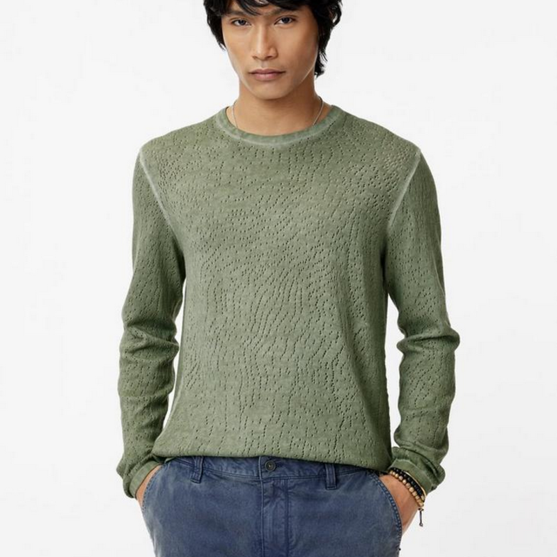 John Varvatos John Varvatos Camden Organic Mesh Crew