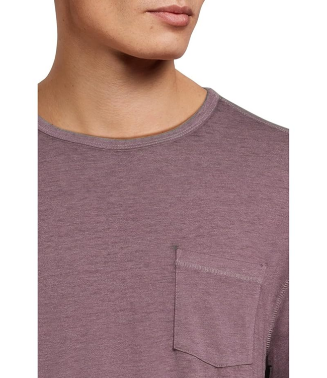 John Varvatos John Varvatos Bond Pocket Burnout Crew