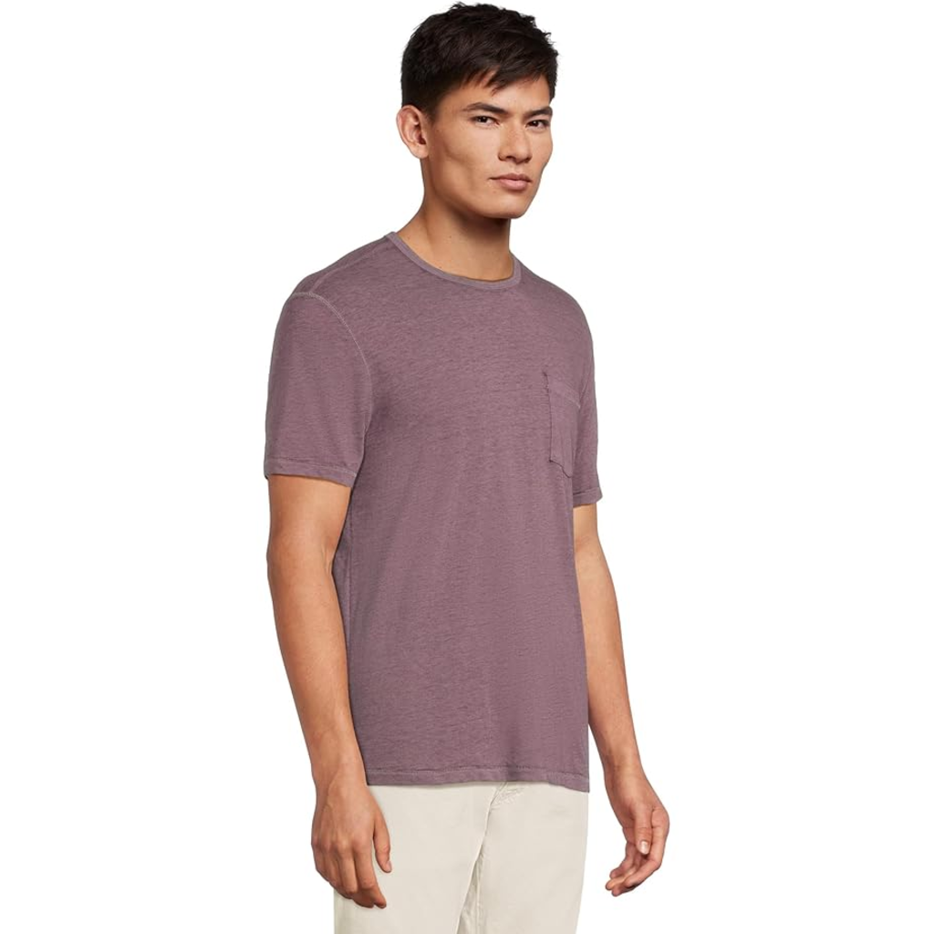 John Varvatos John Varvatos Bond Pocket Burnout Crew