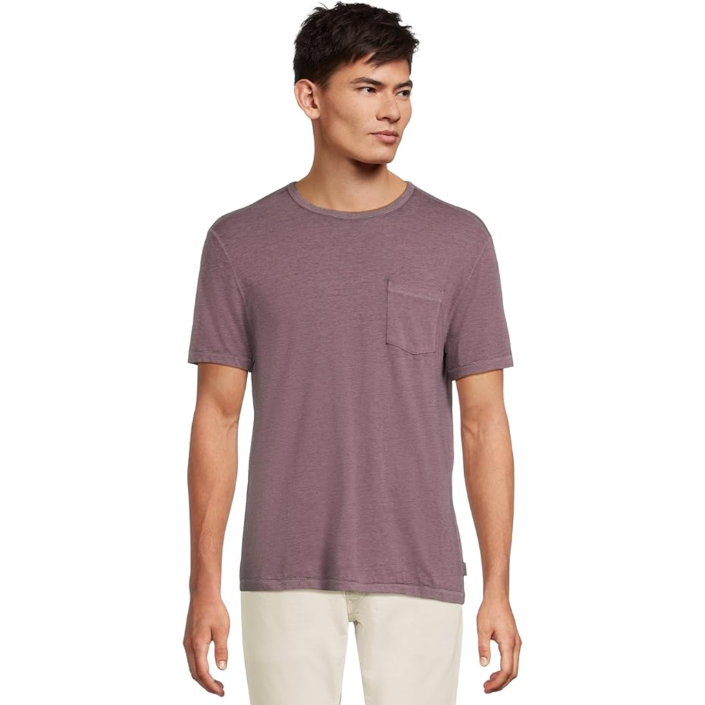 John Varvatos John Varvatos Bond Pocket Burnout Crew