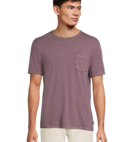 John Varvatos John Varvatos Bond Pocket Burnout Crew