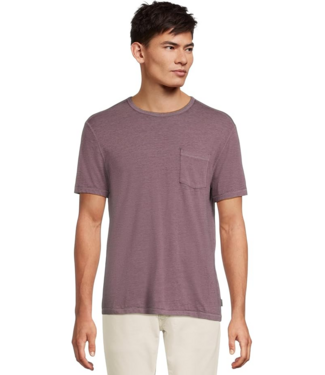 John Varvatos John Varvatos Bond Pocket Burnout Crew