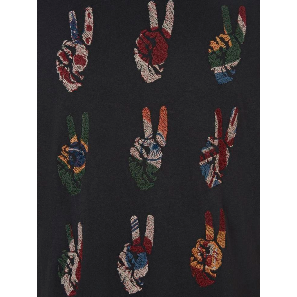 John Varvatos John Varvatos Multi Peace Hand Tee